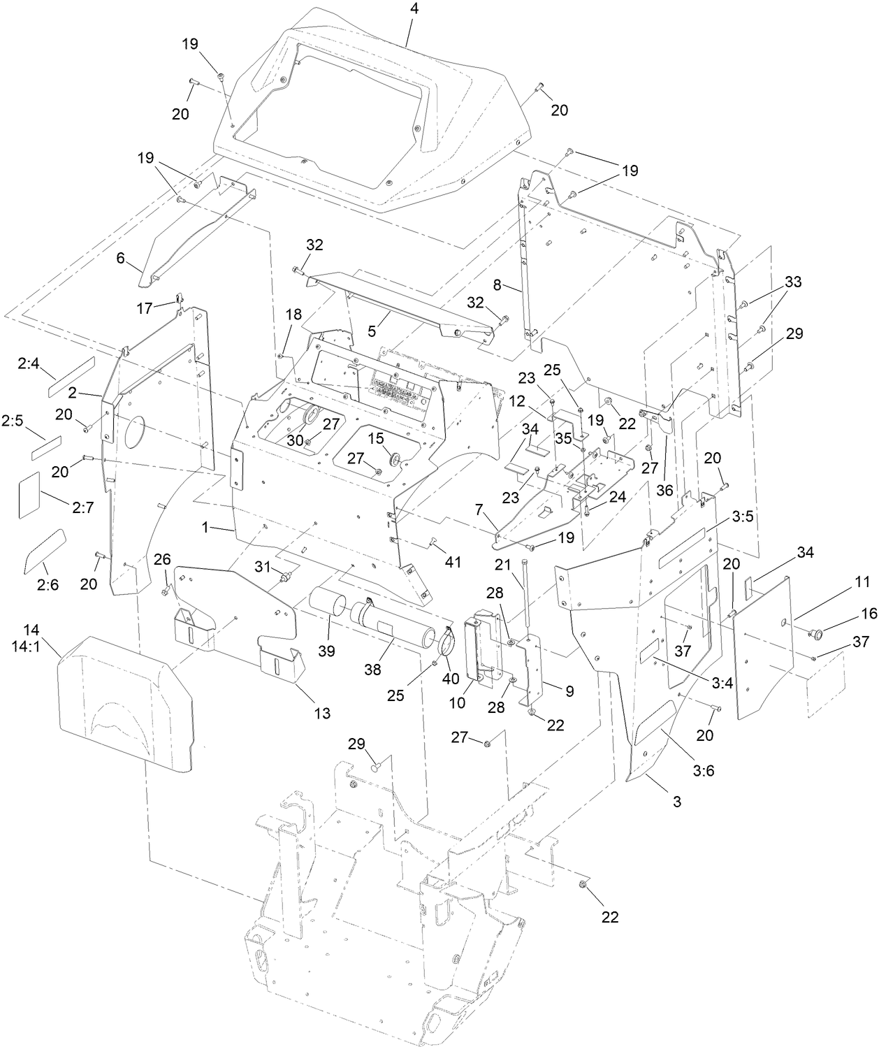 Tower and Hood Assembly