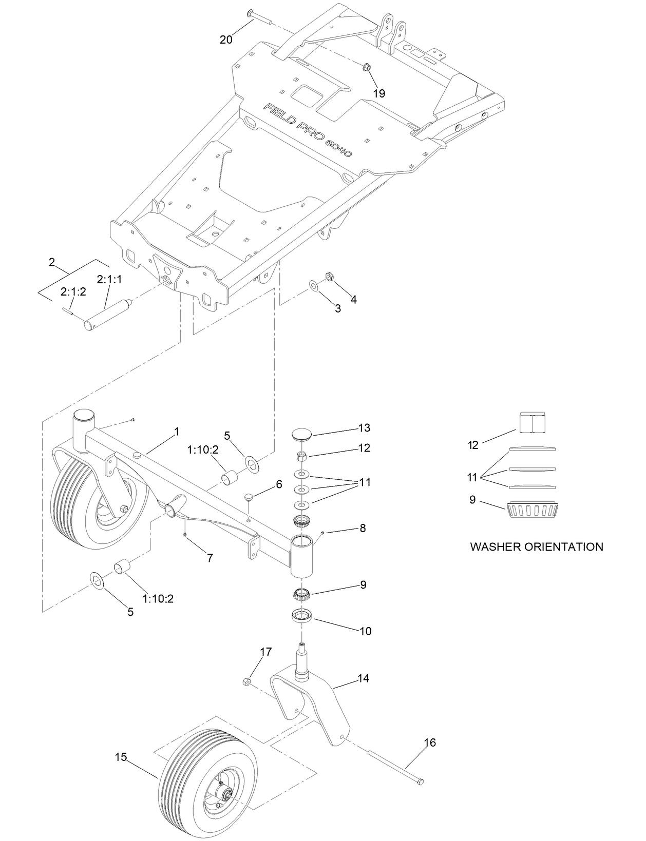 Caster Wheel Assembly