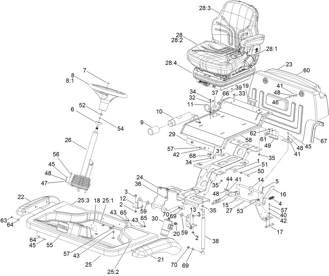 Operator Area Assembly
