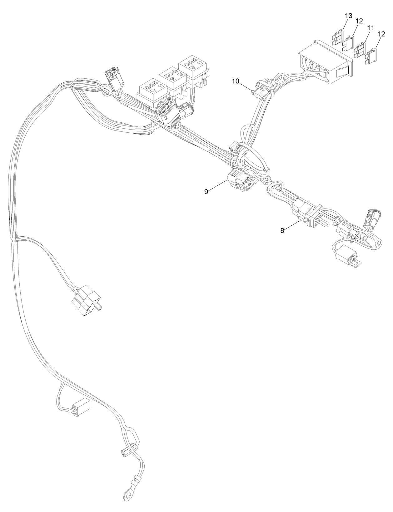 Wire Harness Assembly No. 122-4226