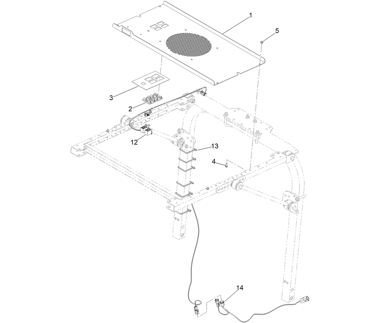 Switch Panel Kit Assembly
