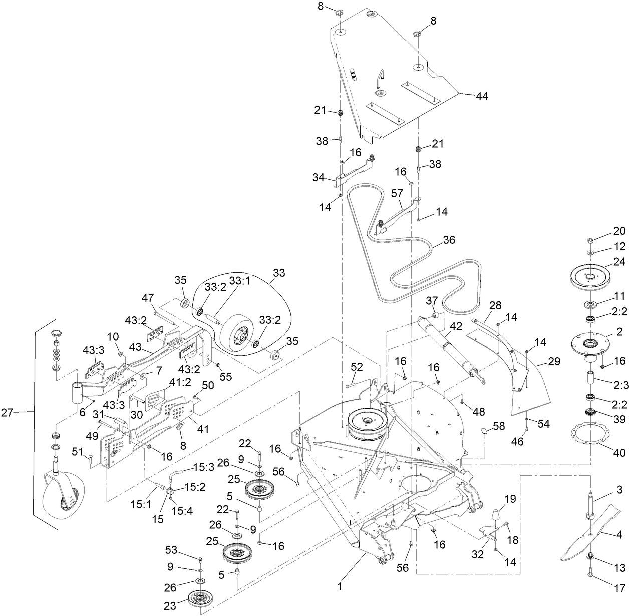RH Wing Deck Assembly