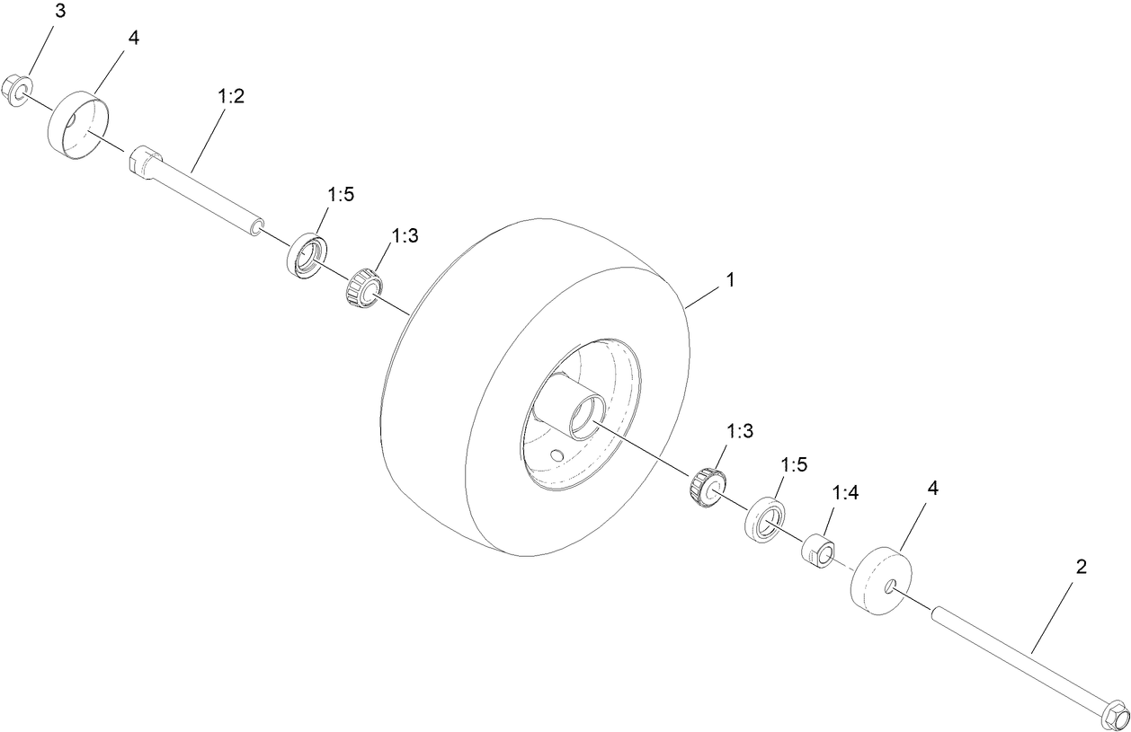 Wheel and Bearing Assembly