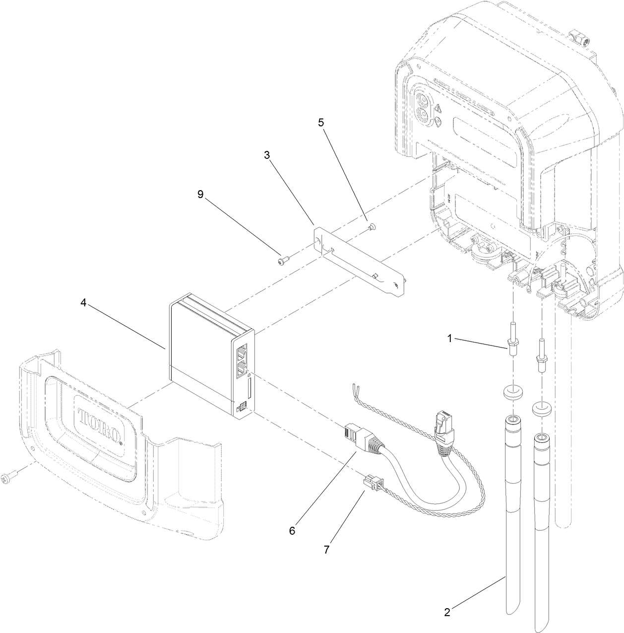 Base Station  Modem Assembly
