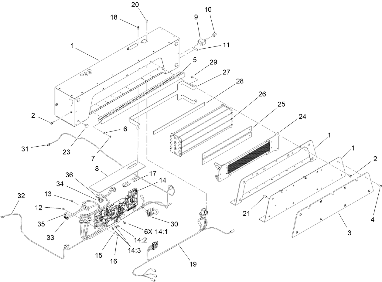 Electrical Box and Battery Assembly
