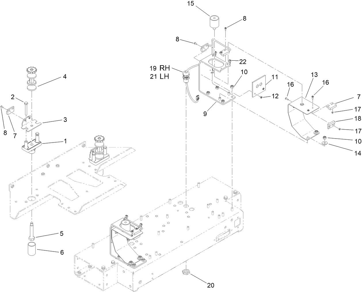 Lift Sensors Assembly