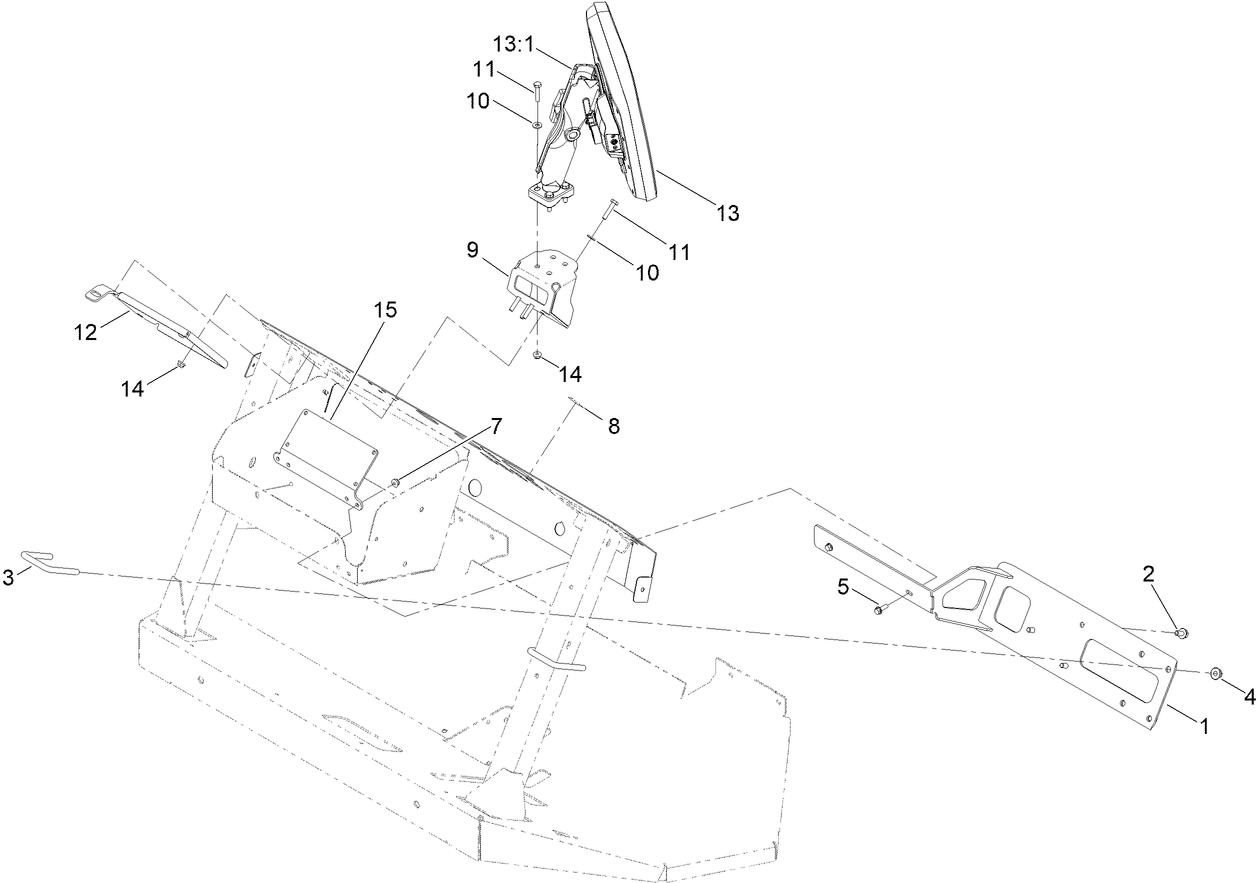 Control Console and Manifold Mount Assembly