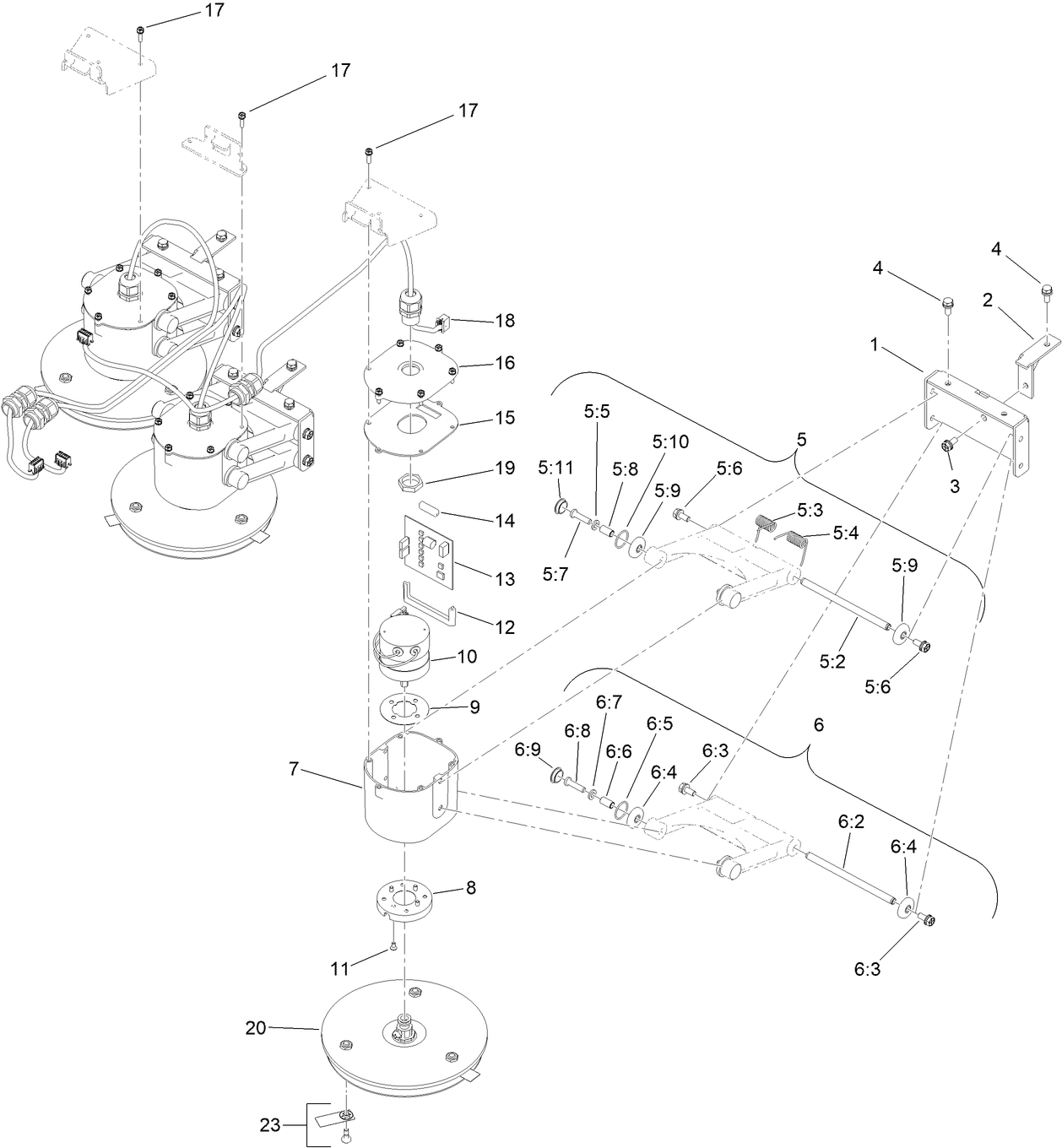 Cutting Heads Assembly