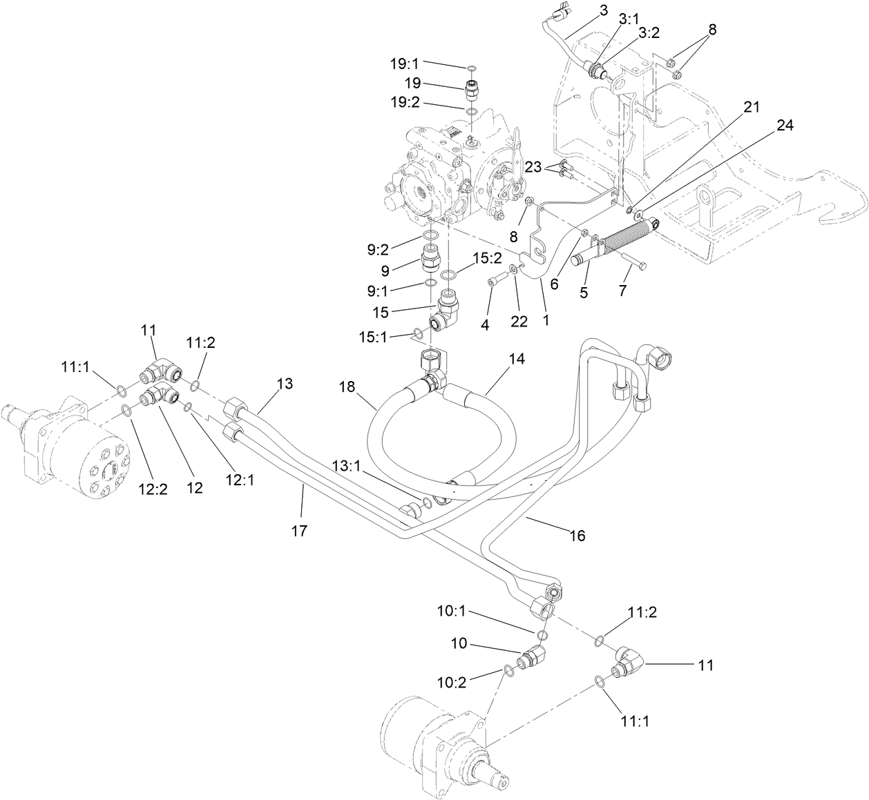Hydraulic Traction Assembly