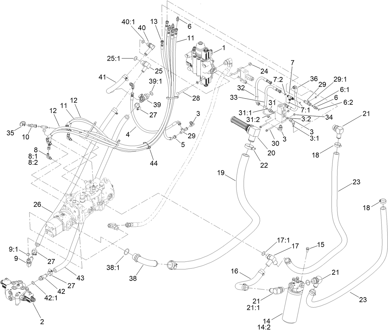 Principal Hydraulic Assembly