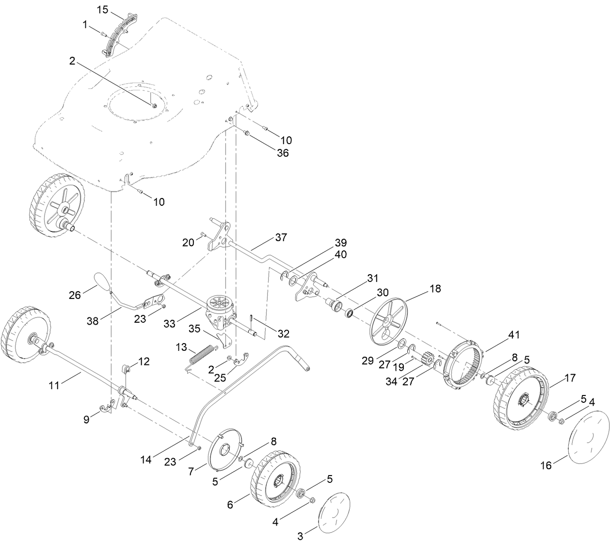 Suspension and Wheel Assembly