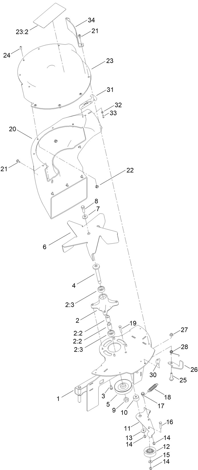 Blower Assembly No. 140-5032
