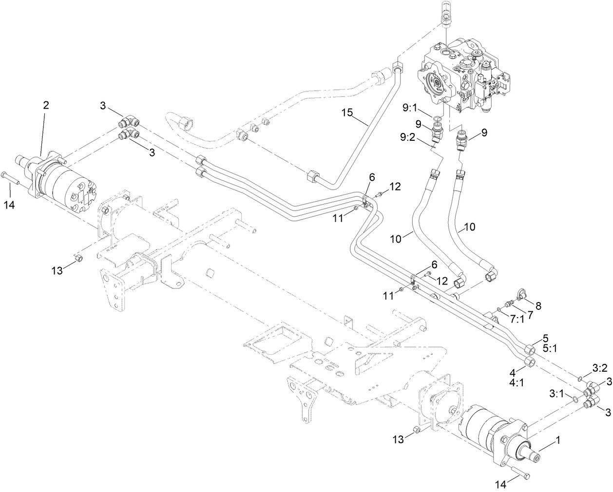 Traction Hydraulic Assembly