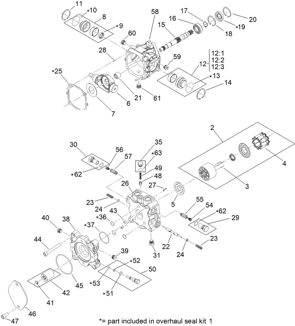 Hydraulic Pump Assembly No. 139-6474