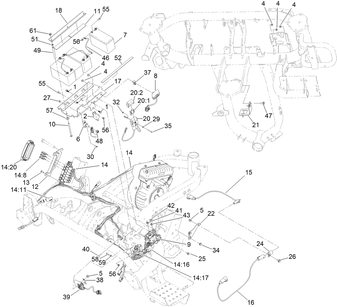 Electric Mow Battery Assembly