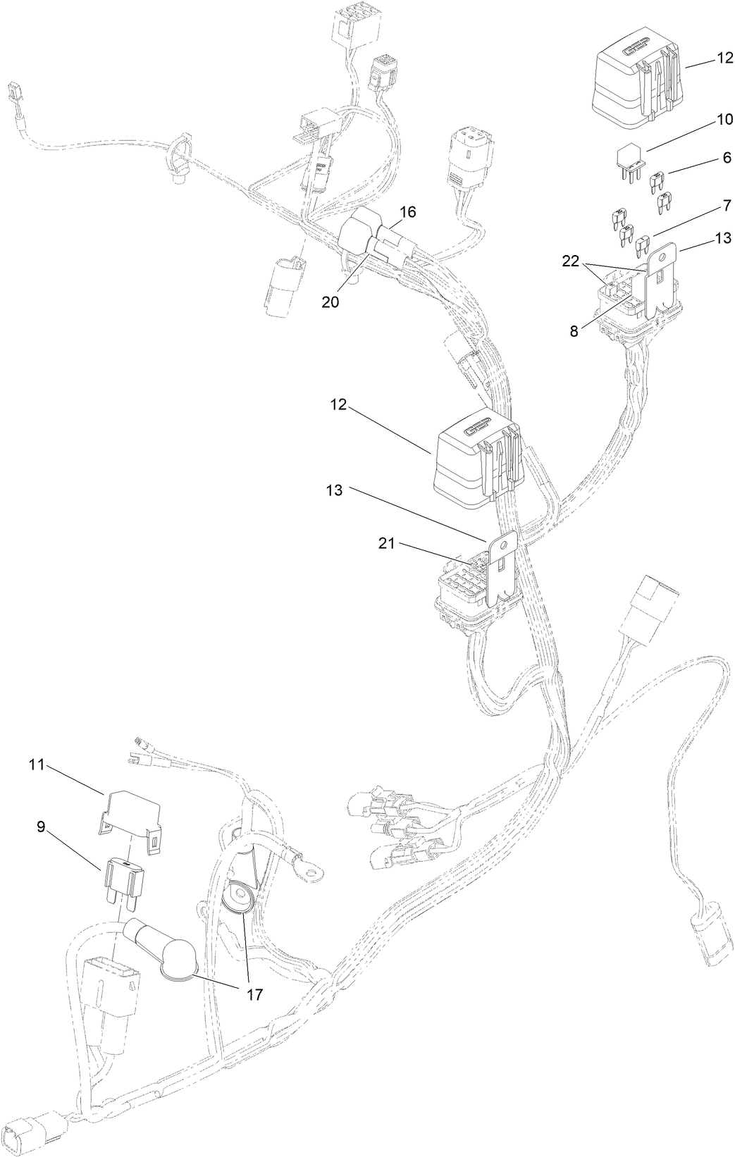Wire Harness Assembly No. 142-5493