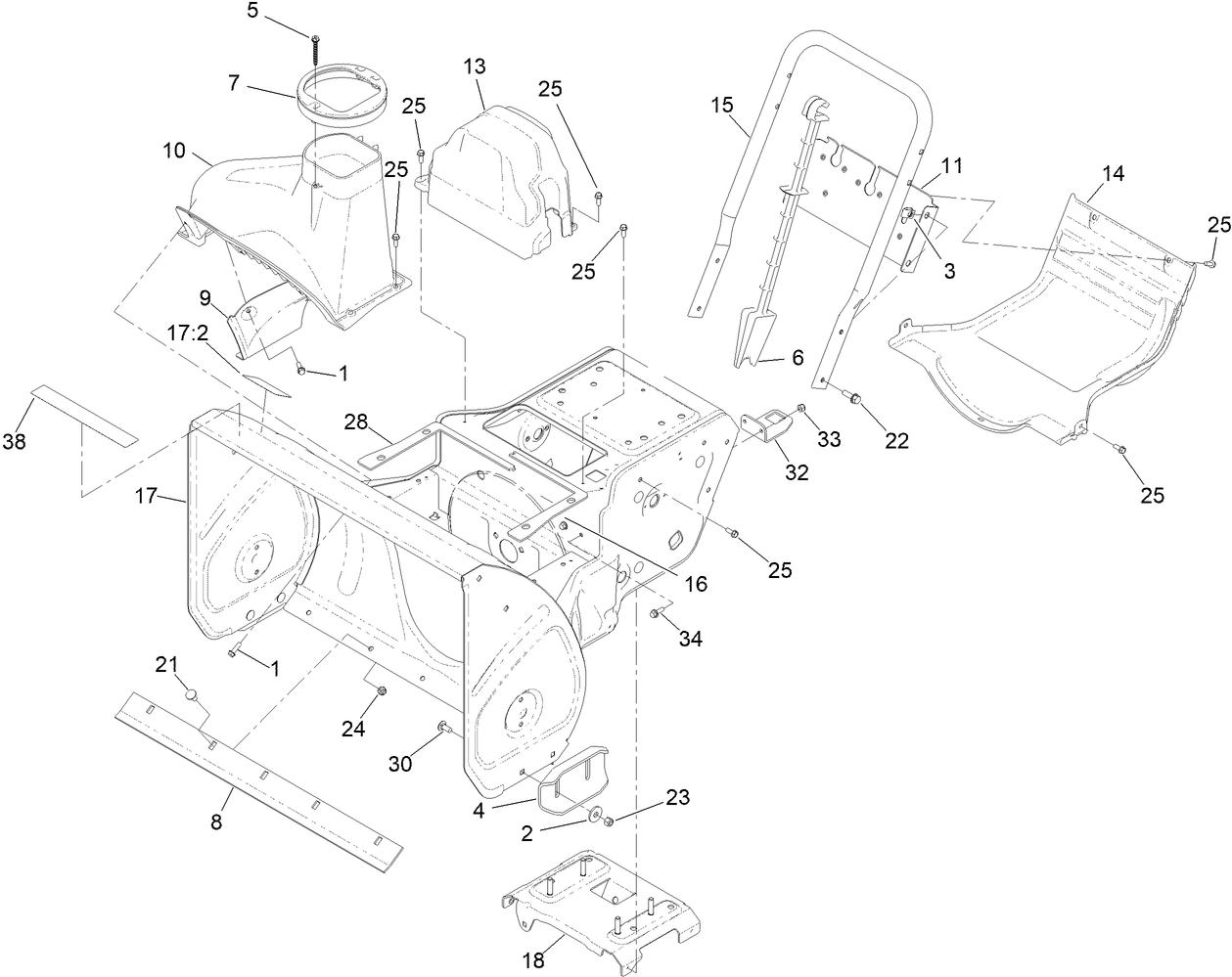 Frame and Housing Assembly