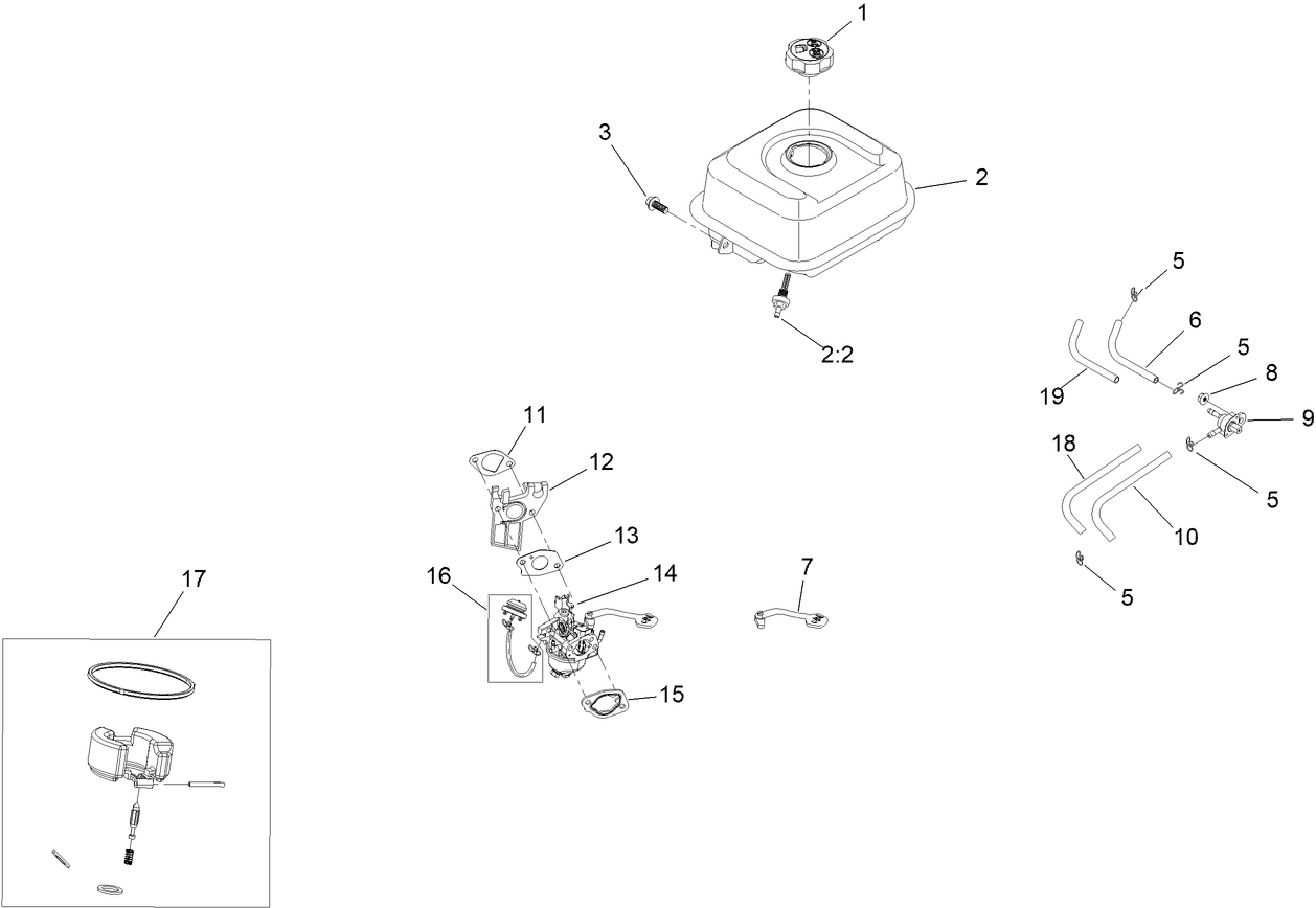 Fuel System and Carburetor Assembly