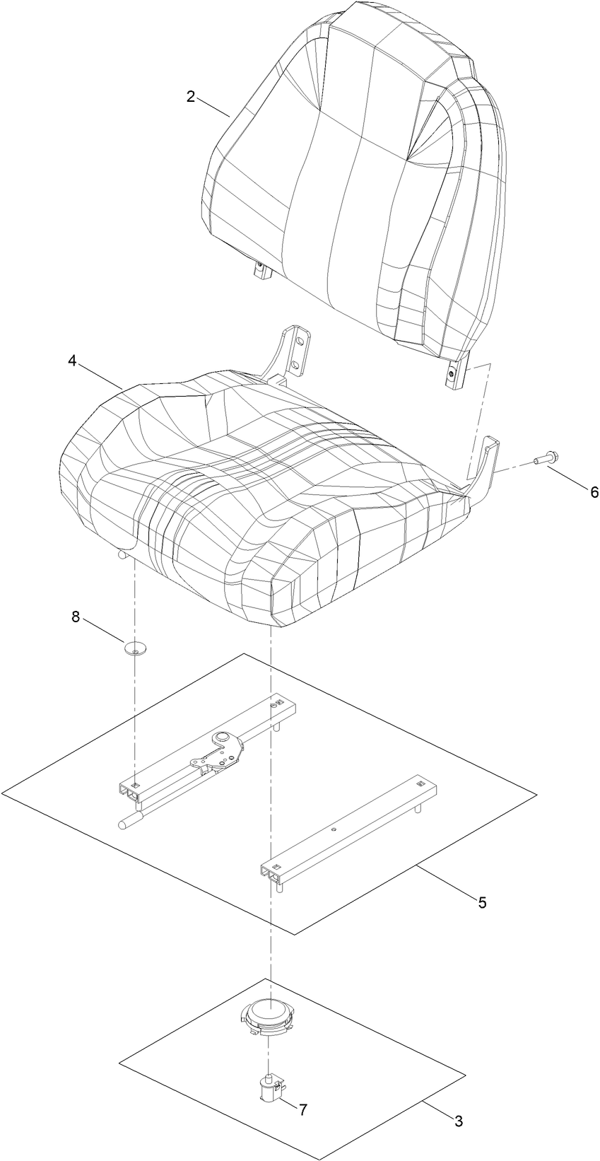 Seat Assembly No. 147-8731