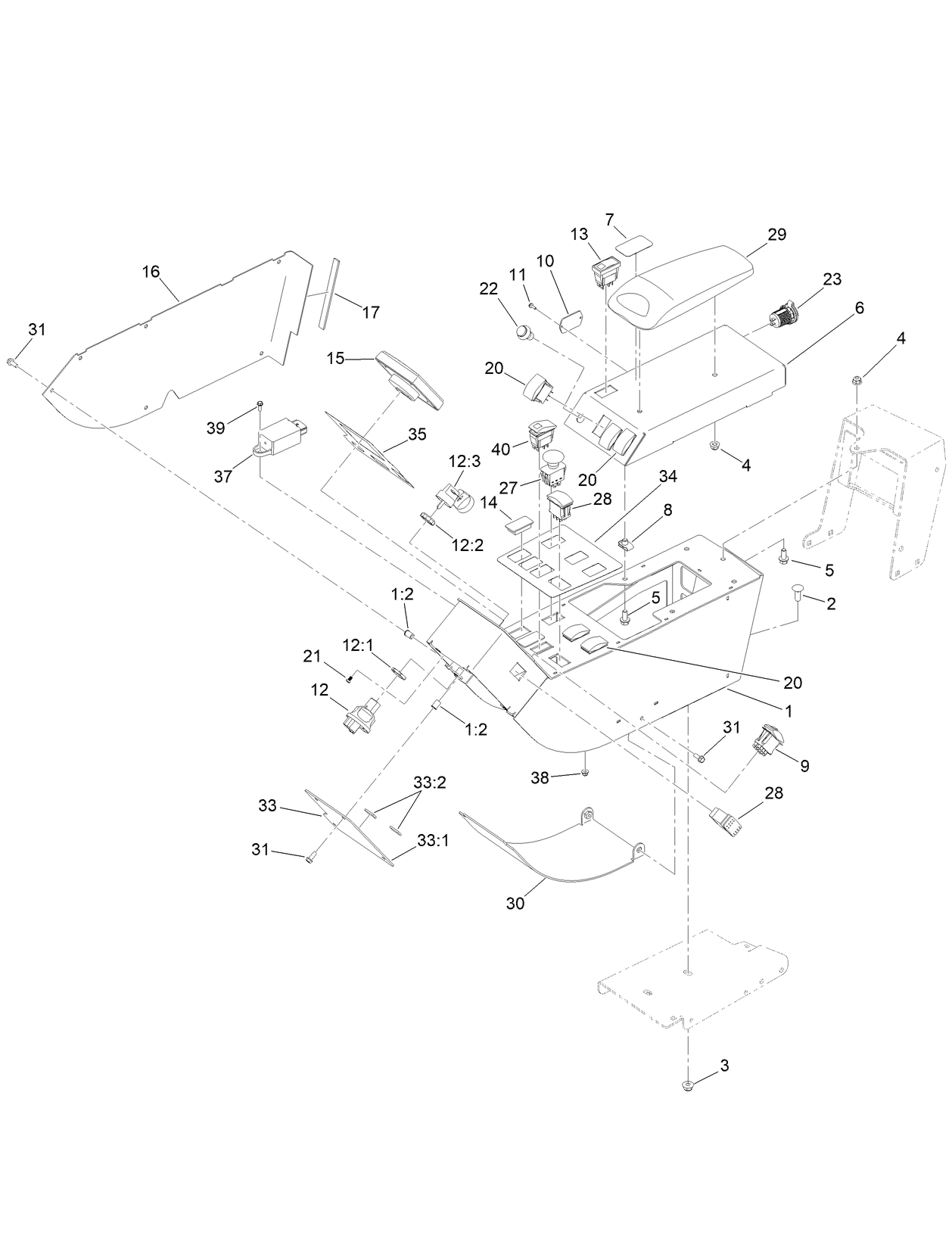 Control Console Assembly