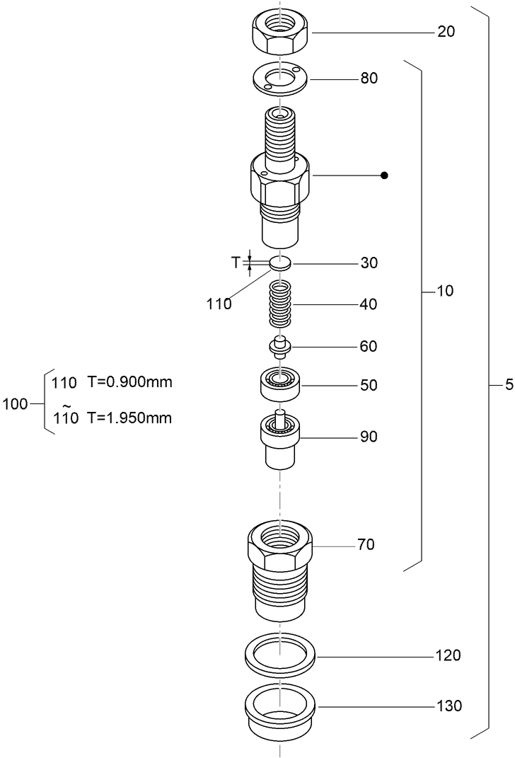 Nozzle Holder Assembly