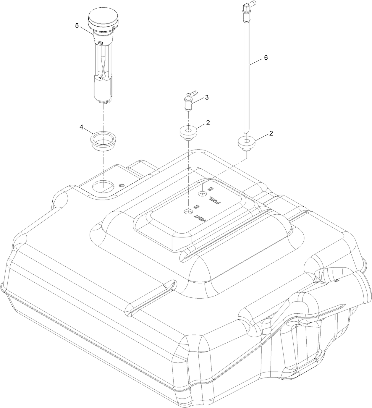 Fuel Tank Assembly No. 161-6234