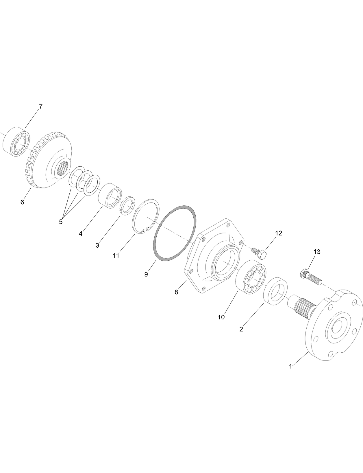 Axle Assembly  Rear Axle Assembly No. 110-4750