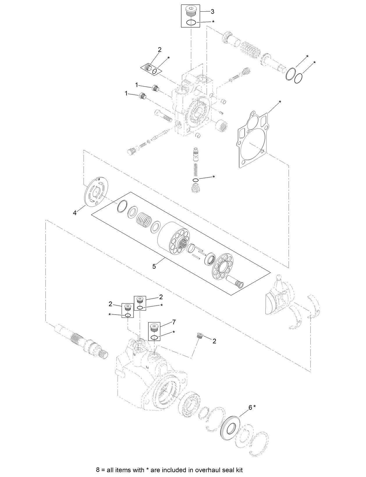 Piston Motor Assembly No. 121-3101