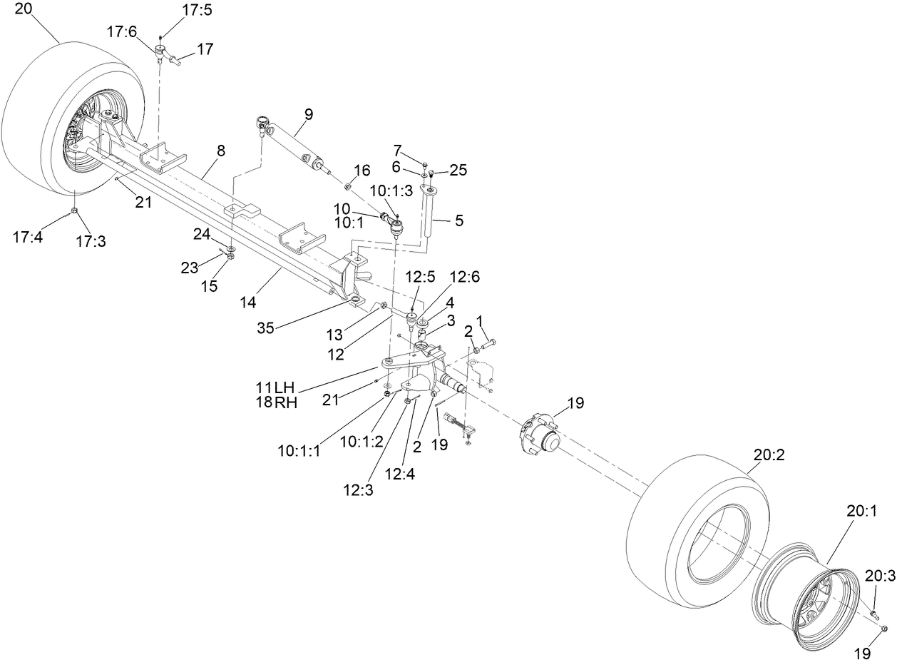 Front Axle Assembly