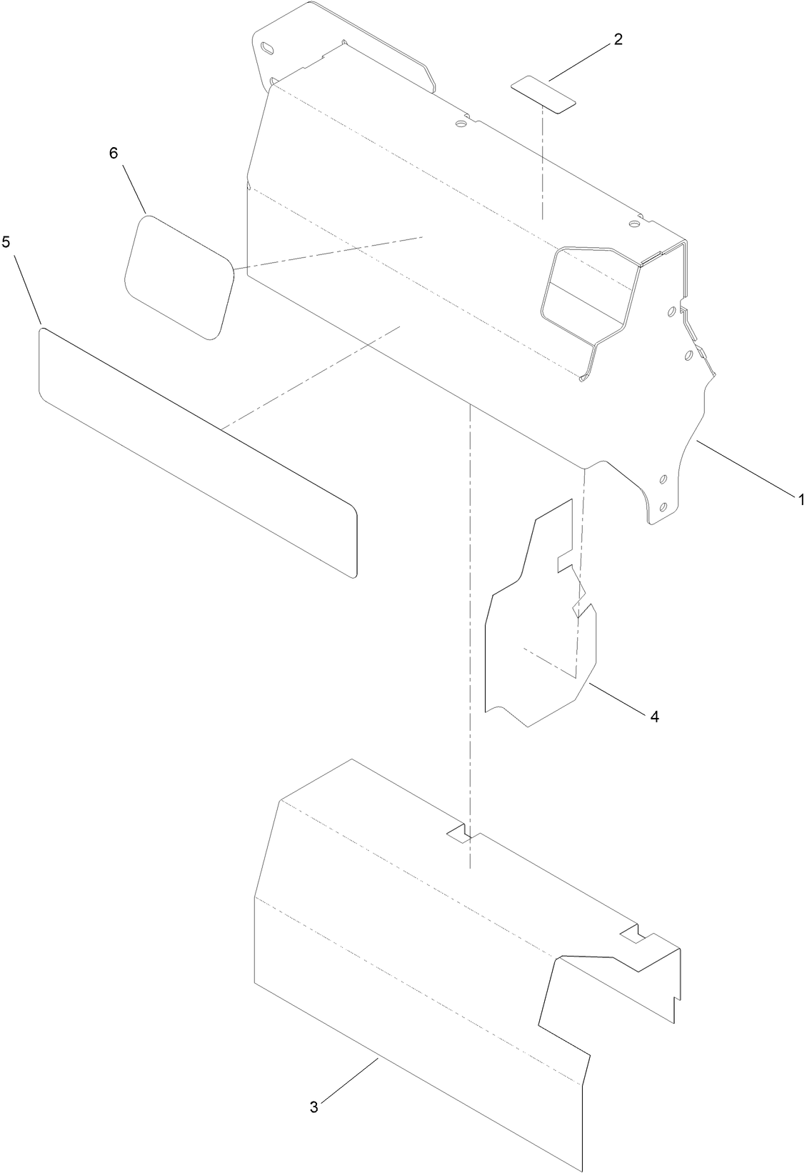 Muffler Guard Assembly No. 163-4042