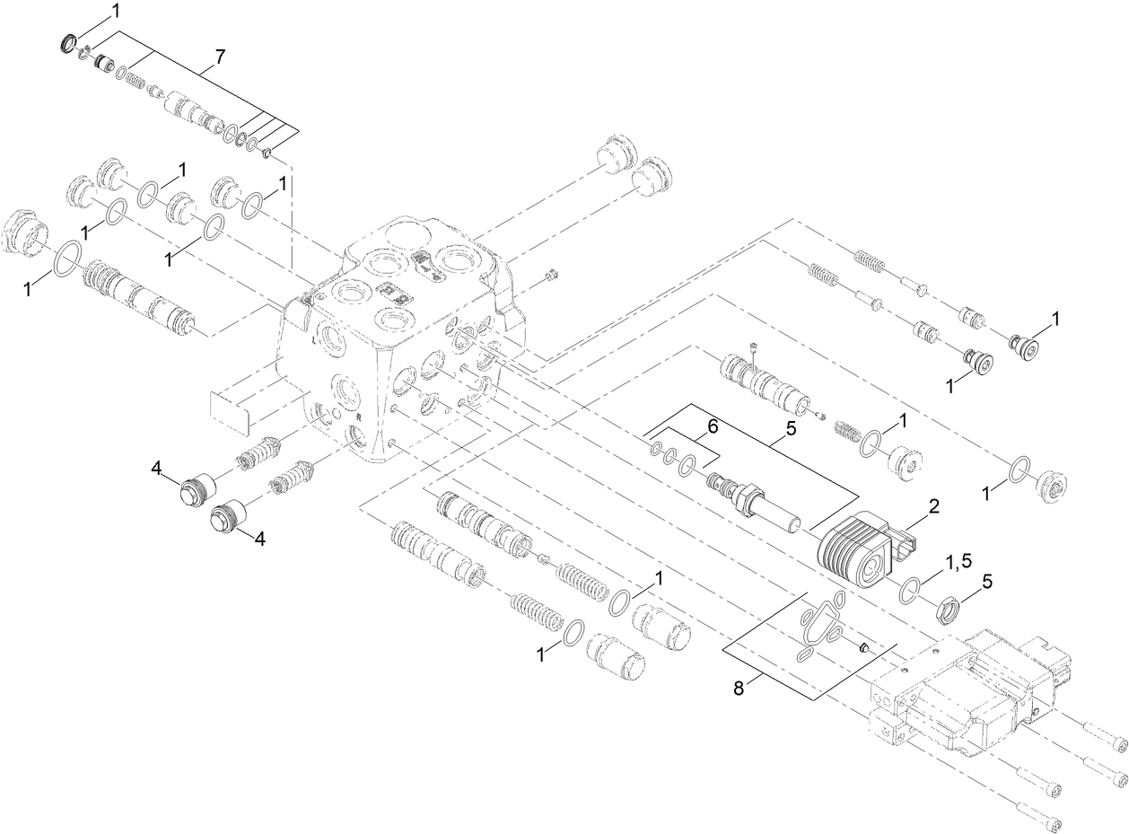 Hydraulic Valve Assembly No. 137-4076