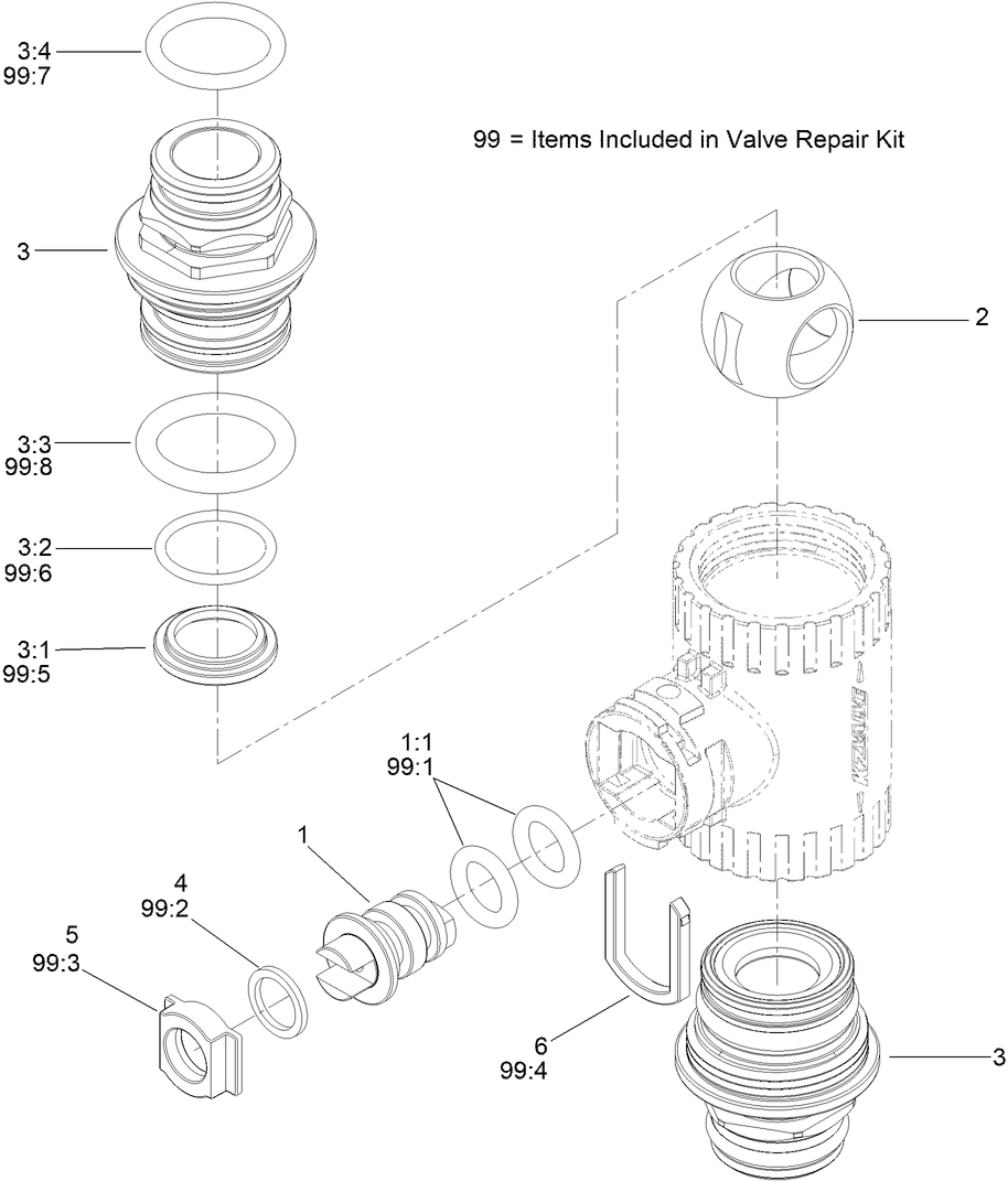 On/Off 2-Way Valve Kit No. 131-0249