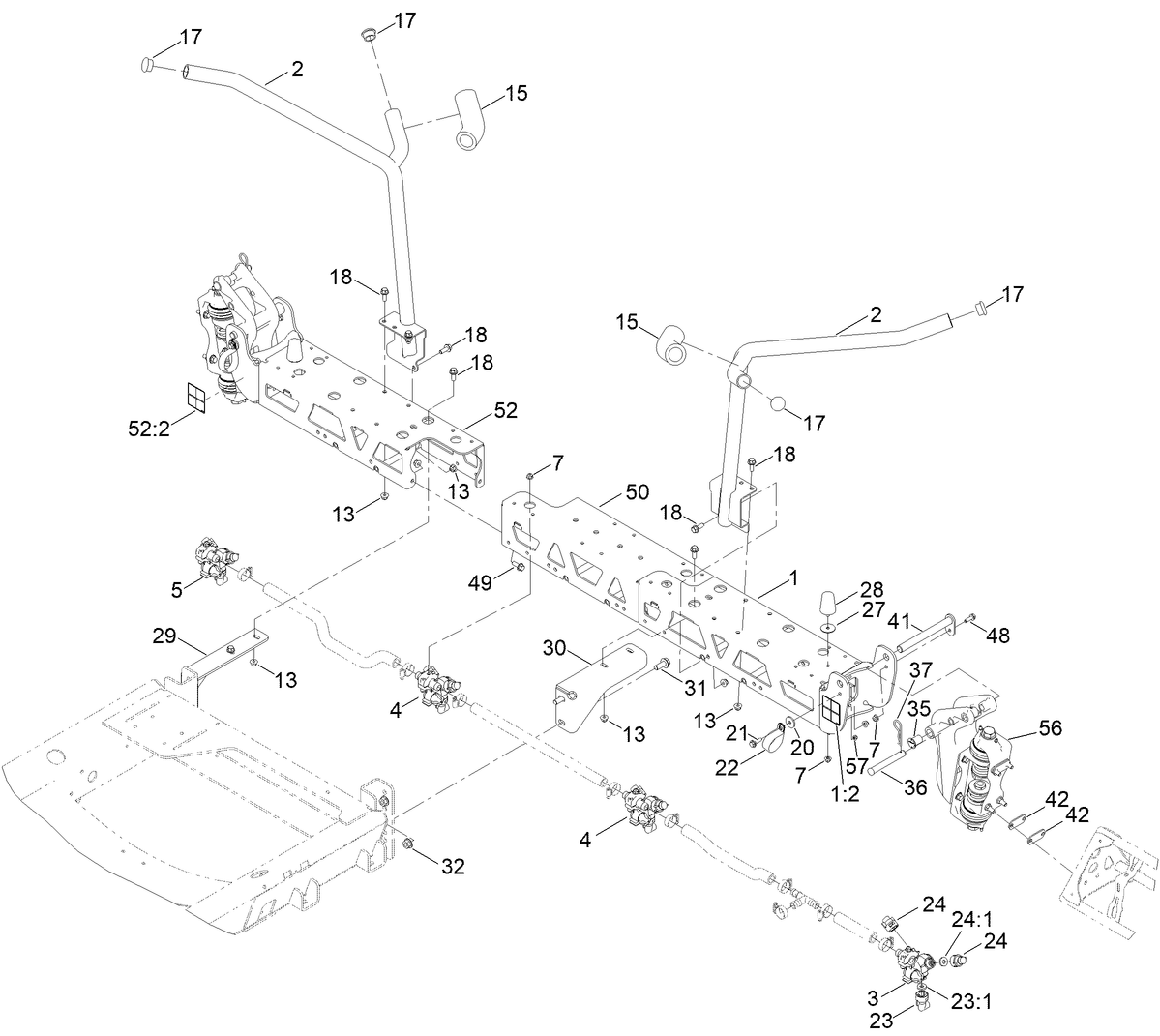 Center Boom Assembly