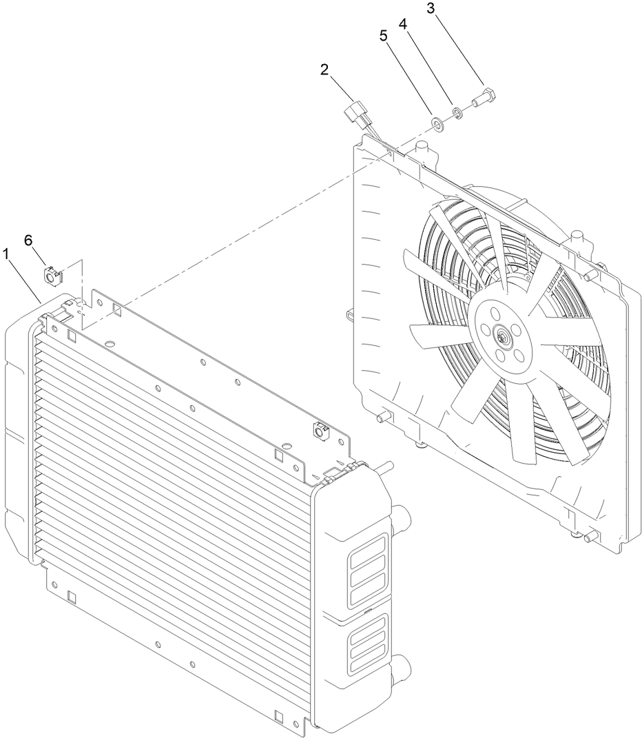 Radiator Assembly No. 161-5206