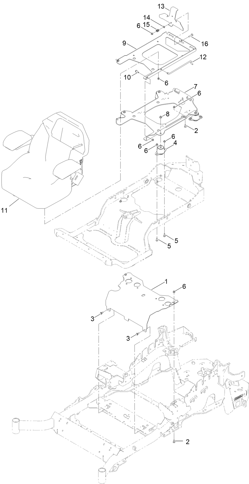 Seat Mounting Assembly