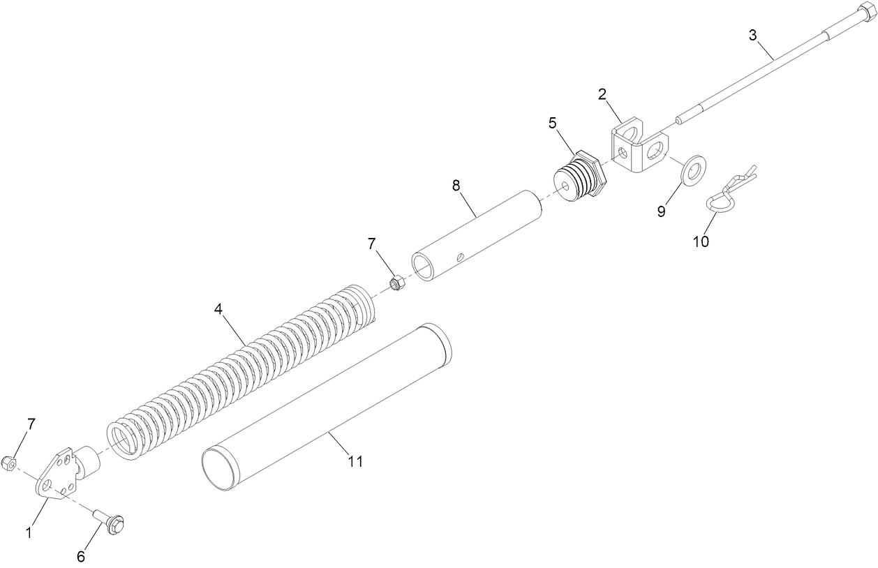 Spring Lift Assist Assembly