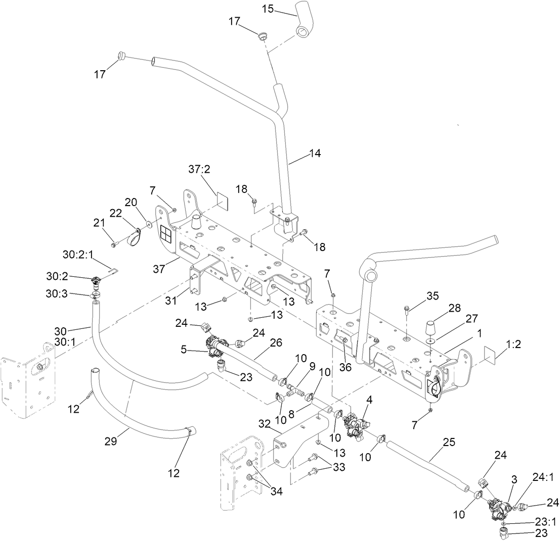 Center Boom Assembly