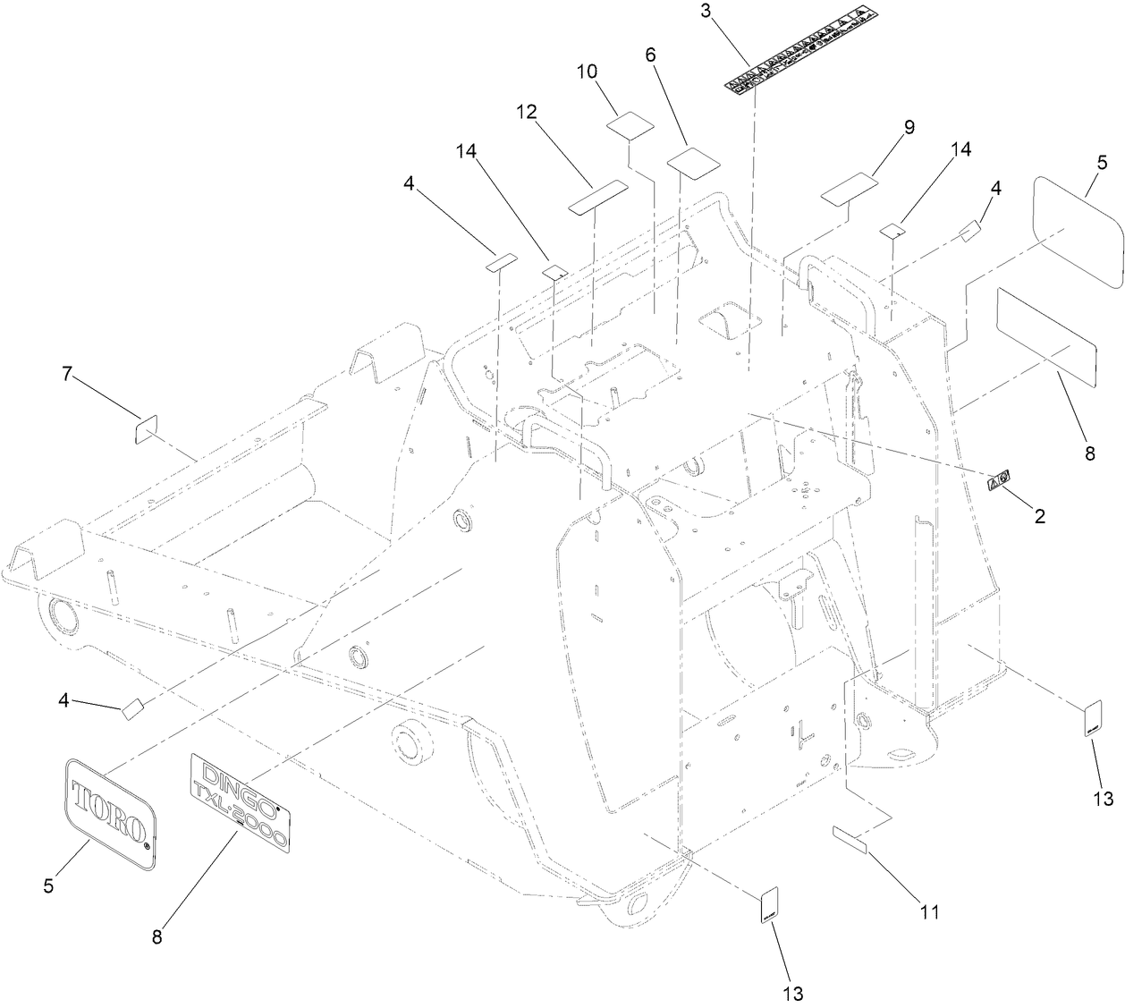 Frame Assembly No. 163-8897