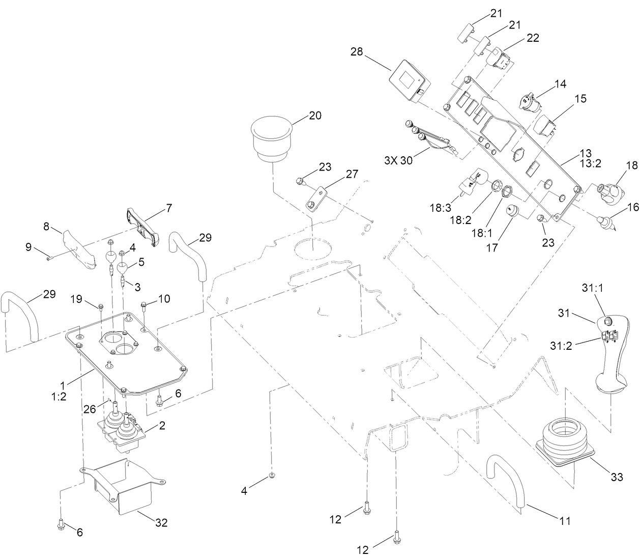 Control Console Assembly