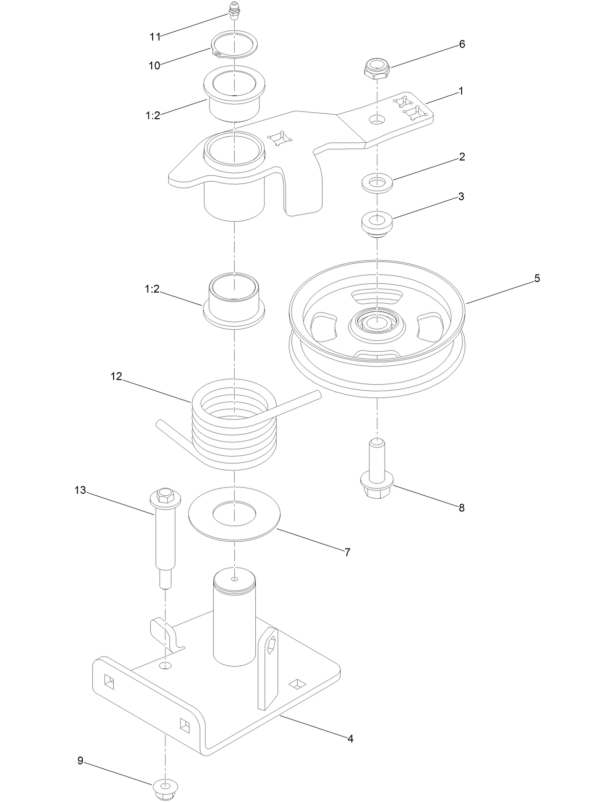 Tensioner Assembly No. 161-5070