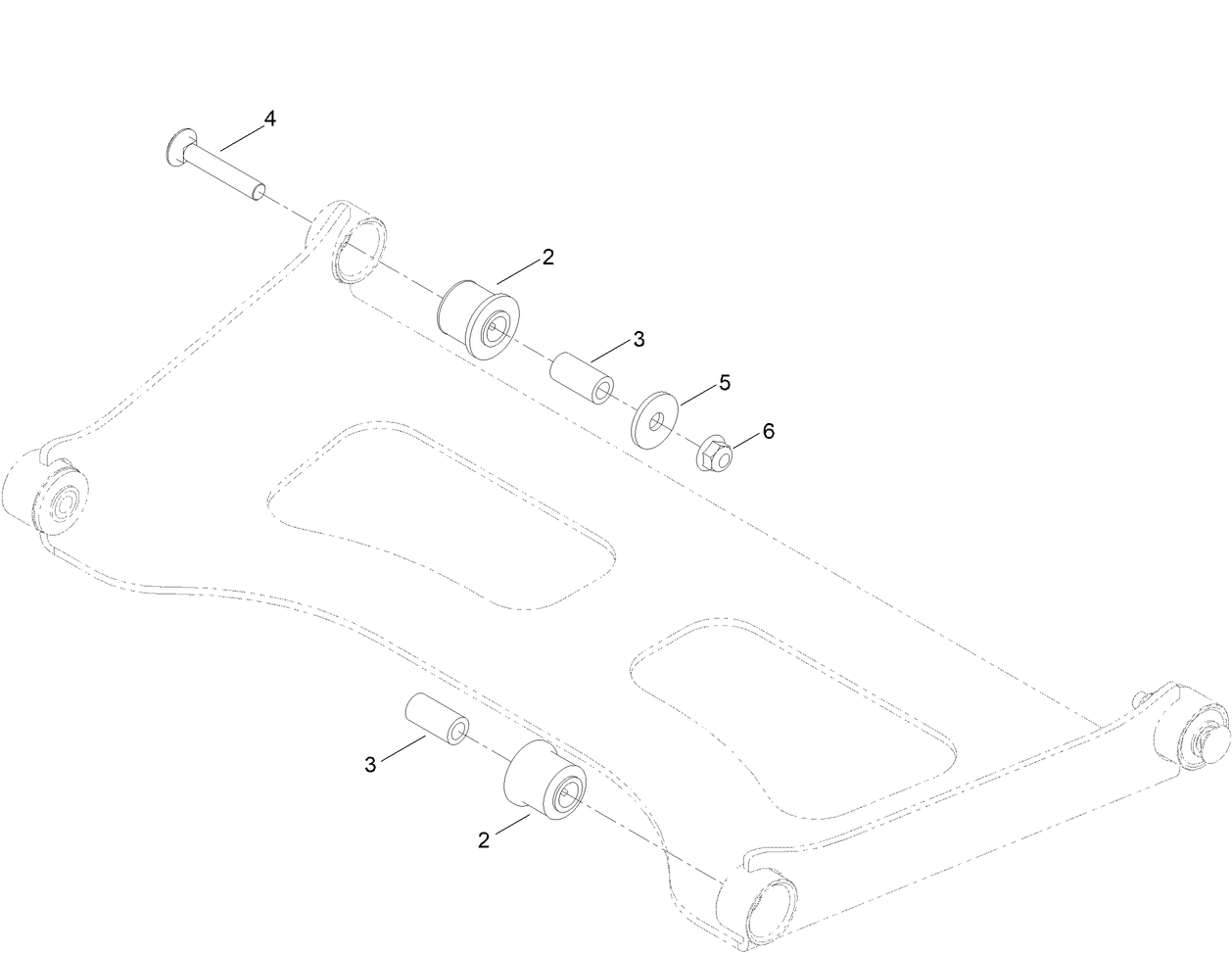 Deck Strut Assembly No. 161-6805