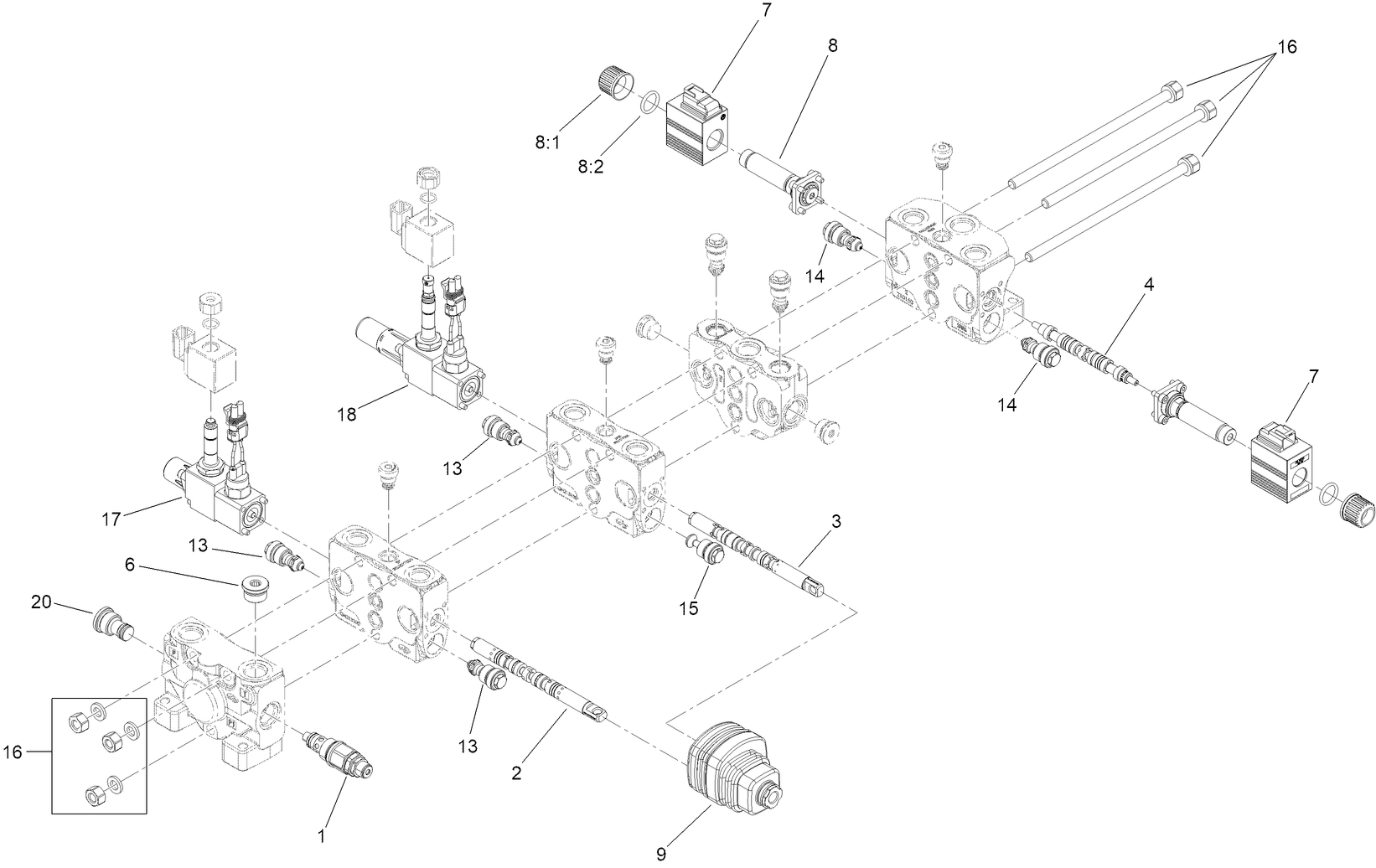 Control Valve Assembly No. 161-8001