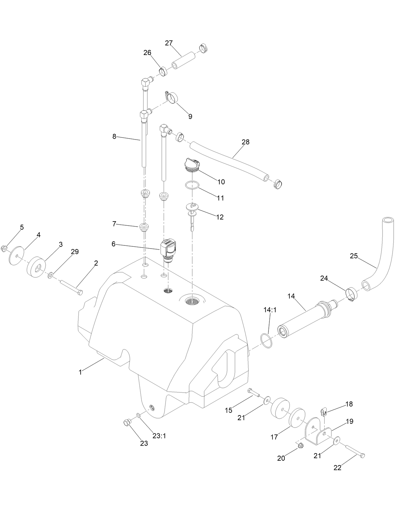 Hydraulic Reservoir Assembly