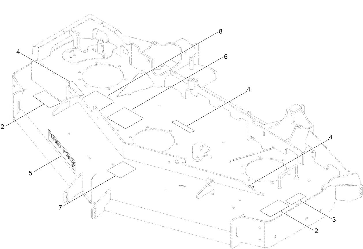 Deck Decal Assembly No. 139-8119