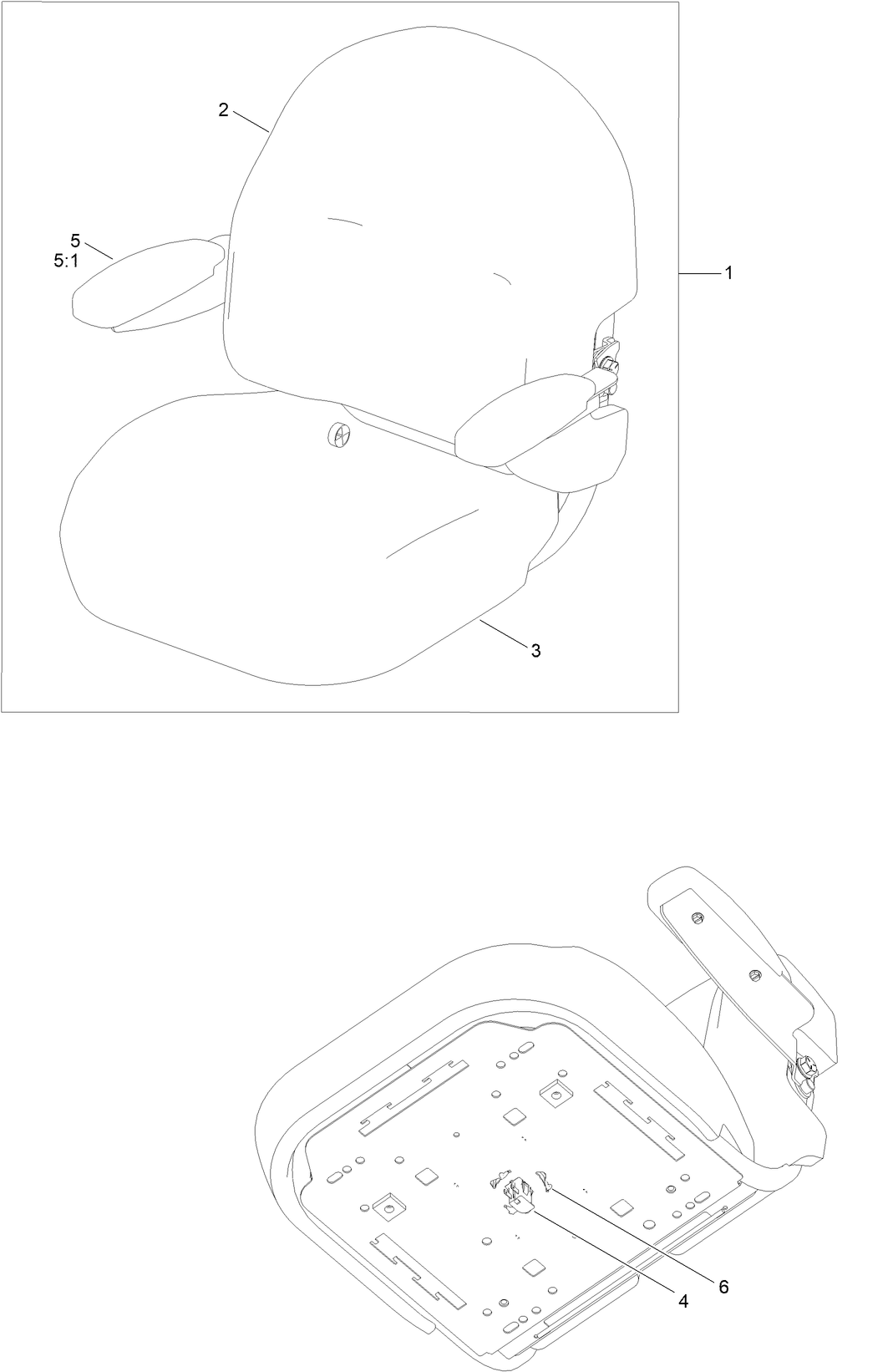Seat Assembly No. 140-5043