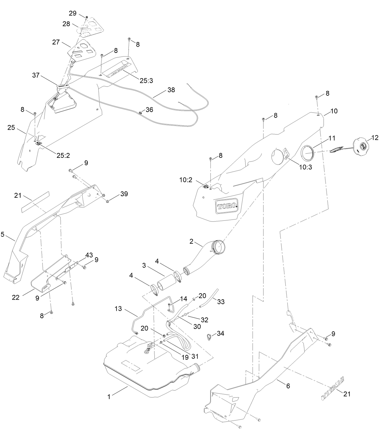 Fuel System Assembly