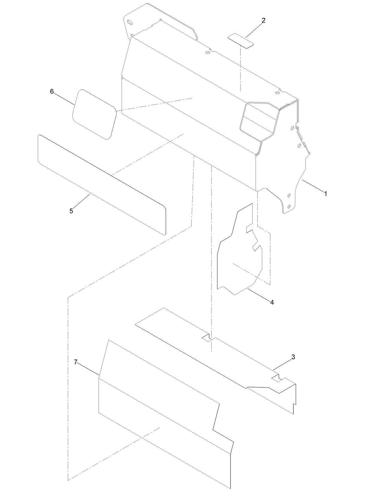 Muffler Guard Assembly No. 163-4042