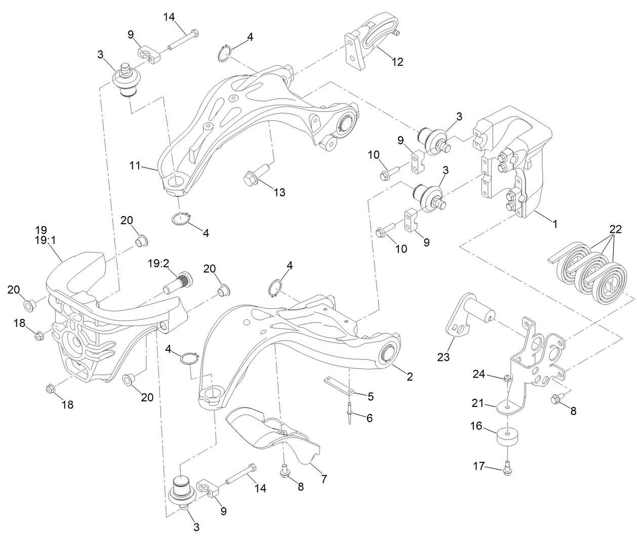 Geolink Suspension Assembly No 1
