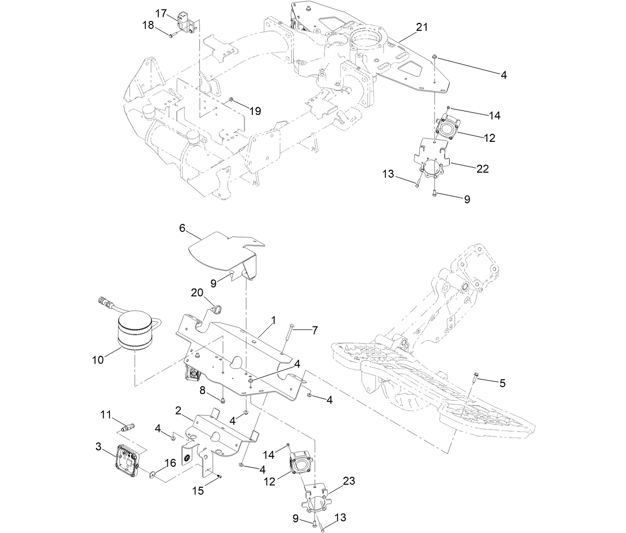 Sonar and Radar Assembly