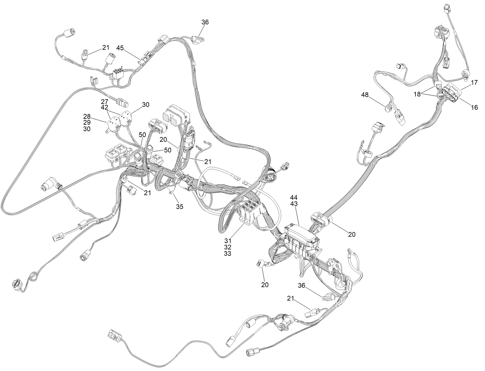 Wire Harness Assembly No. 122-2701